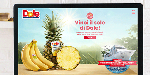 «Il sole di Dole», nuovo concorso per ananas e banane 