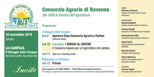 Bellanova a Ravenna per i 120 anni del Consorzio agrario
