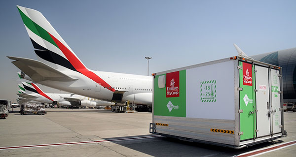 Emirates SkyCargo potenzia il trasporto di merci deperibili