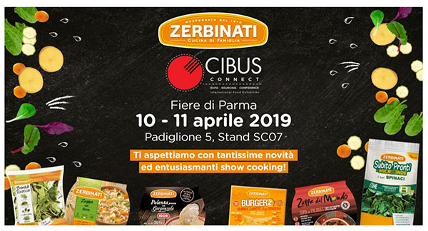 Zerbinati partecipa a Cibus Connect
