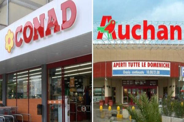Conad-Auchan, «dai 3 ai 5 anni per completare l'operazione»