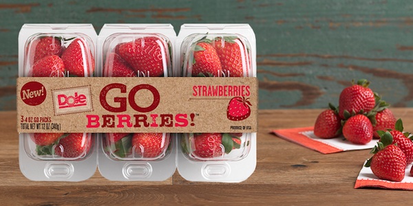 «Go Berries!», fragole on the go