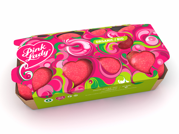 Packaging ecosostenibili per Pink Lady