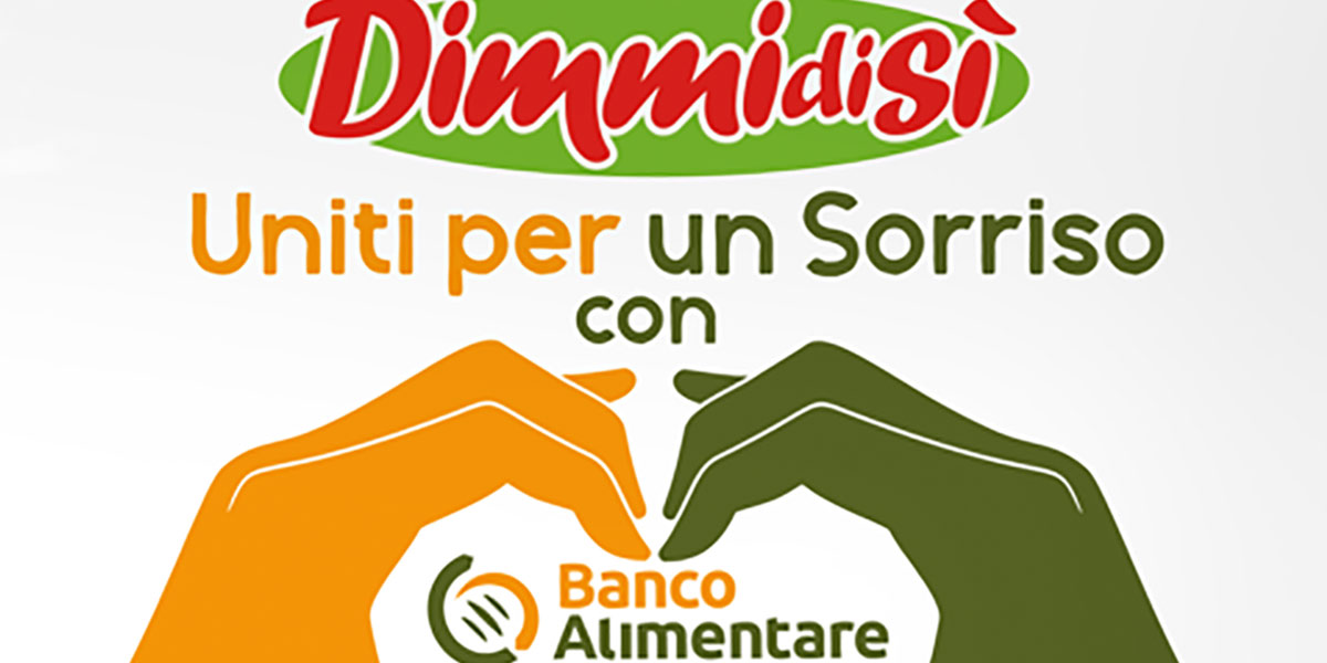 DimmidiSì promuove un'insalata per supportare il Banco Alimentare