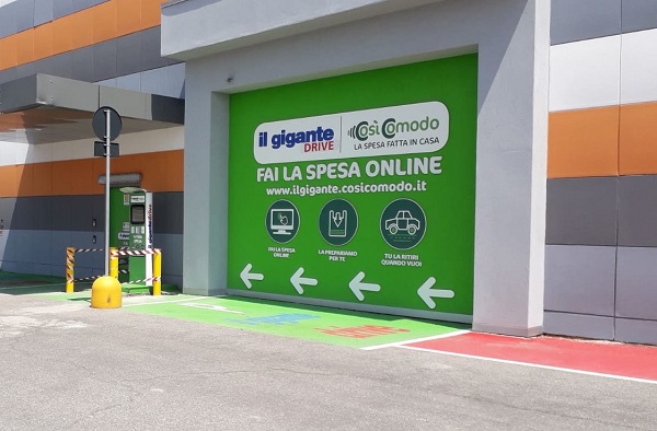 Il Gigante amplia il servizio e-commerce in Lombardia
