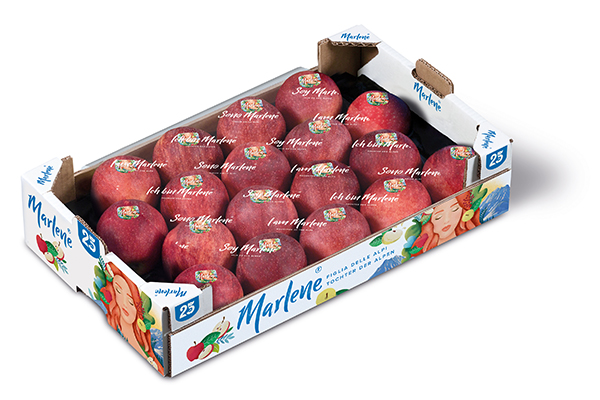 Marlene, la nuova immagine debutta su 100milioni di mele