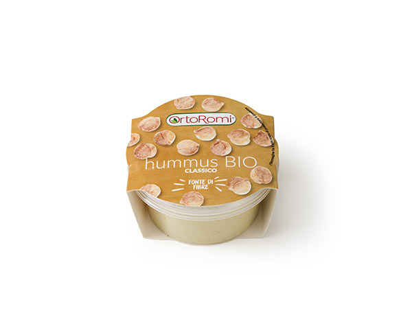 Hummus biologico, tre ricette firmate OrtoRomi