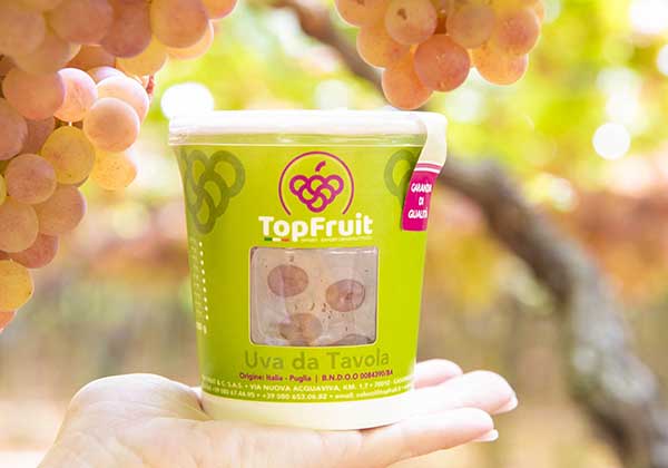 Top Fruit, l’uva fragolino si gusta in barattolo